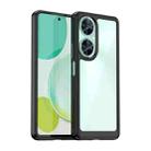 For Huawei Nova 11i Colorful Series Acrylic + TPU Phone Case(Black) - 1