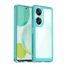 For Huawei Enjoy 60 Pro Colorful Series Acrylic + TPU Phone Case(Transparent Blue) - 1