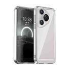 For Huawei Pura 70 Colorful Series Acrylic + TPU Phone Case(Transparent) - 1