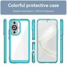 For Huawei nova 12s Colorful Series Acrylic + TPU Phone Case(Transparent Blue) - 2