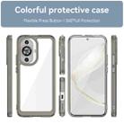 For Huawei nova 12s Colorful Series Acrylic + TPU Phone Case(Transparent Grey) - 2