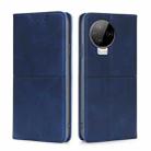 For Infinix Note 12 Pro 4G/Note 12 2023 Cow Texture Magnetic Horizontal Flip Leather Phone Case(Blue) - 1