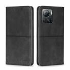 For Infinix Note 12 VIP Cow Texture Magnetic Horizontal Flip Leather Phone Case(Black) - 1