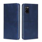 For Rakuten Big S Cow Texture Magnetic Horizontal Flip Leather Phone Case(Blue) - 1