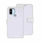 For Xiaomi Redmi A2+ idewei Crazy Horse Texture Leather Phone Case with Holder(White) - 1