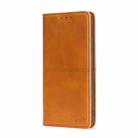 For Xiaomi Redmi Note 12 4G Global Cow Texture Magnetic Horizontal Flip Leather Phone Case(Light Brown) - 2