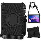 For Lenovo Tab M10 3rd Gen Spider King Silicone Protective Tablet Case(Black) - 1