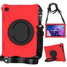 For Lenovo Tab M10 3rd Gen Spider King Silicone Protective Tablet Case(Red) - 1