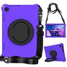 For Lenovo Tab M10 3rd Gen Spider King Silicone Protective Tablet Case(Purple) - 1