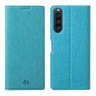 For Sony Xperia 10 V ViLi DMX Series Shockproof Magnetic Leather Phone Case(Blue) - 1