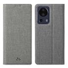 For Xiaomi 13 Lite ViLi DMX Series Shockproof Magnetic Leather Phone Case(Grey) - 1