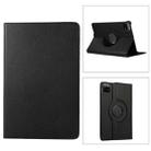For Xiaomi Pad 6 / Pad 6 Pro 360 Degree Rotation Litchi Texture Leather Tablet Case(Black) - 1