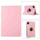 For Xiaomi Pad 6 / Pad 6 Pro 360 Degree Rotation Litchi Texture Leather Tablet Case(Pink) - 1