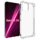 For T-Mobile Revvl 6 5G Shockproof Non-slip Thickening TPU Phone Case(Transparent) - 1