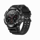 LC16 1.32 inch IP68 Waterproof Sports Outdoor Sport Smart Watch, Support Bluetooth Calling / Heart Rate Monitoring(Black) - 1