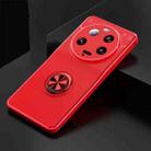 For Xiaomi 13 Ultra Metal Ring Holder TPU Phone Case(Red) - 1