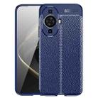 For Huawei Nova 11 Litchi Texture TPU Shockproof Phone Case(Blue) - 1