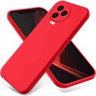 For Infinix Note 12 Pro 4G / Note 12 2023 Pure Color Liquid Silicone Shockproof Phone Case(Red) - 1
