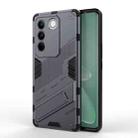For vivo S16 Pro 5G Punk Armor 2 in 1 PC + TPU Shockproof Phone Case with Invisible Holder(Grey) - 1