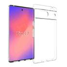 For Google Pixel 7 Waterproof Texture TPU Phone Case(Transparent) - 1