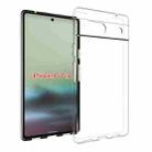 For Google Pixel 7a Waterproof Texture TPU Phone Case(Transparent) - 1