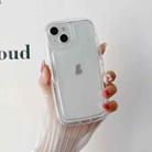 For iPhone 14 Pro Max Fat Man Airbag Clear TPU Phone Case(Transparent) - 1