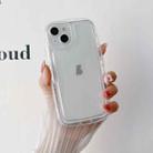 For iPhone 13 Pro Fat Man Airbag Clear TPU Phone Case(Transparent) - 1