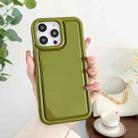 For iPhone 14 Plus Car Painted Airbag TPU Phone Case(Green) - 1