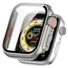 For Apple Watch Series 8 & 7 41mm Tempered Film + PC Integrated Watch Protective Case(Starlight Color) - 1