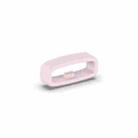 18mm 10pcs Universal Watch Band Fixed Silicone Ring Safety Buckle(Light Pink) - 1