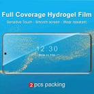 For ZTE nubia Z50 Ultra 5G 2pcs imak Curved Full Screen Hydrogel Film Protector - 4