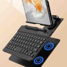 For Huawei Mate X3 GKK Magnetic Folding Keyboard Bracket Set, Keyboard + Holder + Pen + Mouse + Phone Case(Grey) - 6