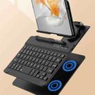 For Huawei Mate X3 GKK Magnetic Folding Keyboard Bracket Set, Keyboard + Holder + Pen + Mouse + Phone Case(Black) - 6