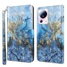 For Xiaomi 13 Lite 3D Painting Pattern Flip Leather Phone Case(Milky Way) - 1