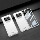 For Huawei Mate X3 GKK Integrated Ultra-thin Full Coverage Phone Flip Case(Silver) - 1