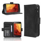 For Itel A18 Skin Feel Calf Texture Card Slots Leather Phone Case(Black) - 1