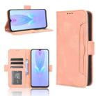 For Tecno Spark 10 5G Skin Feel Calf Texture Card Slots Leather Phone Case(Pink) - 1