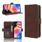 For Infinix Hot 30 4G X6831 Skin Feel Calf Texture Card Slots Leather Phone Case(Brown) - 1