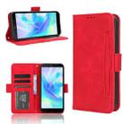 For Doogee X97 / X97 Pro Skin Feel Calf Texture Card Slots Leather Phone Case(Red) - 1