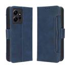 For Xiaomi Redmi Note 12 4G Global Skin Feel Calf Texture Card Slots Leather Phone Case(Blue) - 2