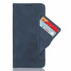 For Xiaomi Redmi Note 12 4G Global Skin Feel Calf Texture Card Slots Leather Phone Case(Blue) - 4