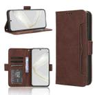 For Huawei nova 11 Pro Skin Feel Calf Texture Card Slots Leather Phone Case(Brown) - 1