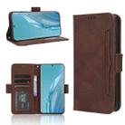 For Huawei P60 Art Skin Feel Calf Texture Card Slots Leather Phone Case(Brown) - 1