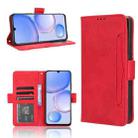 For Huawei Enjoy 60 4G Skin Feel Calf Texture Card Slots Leather Phone Case(Red) - 1