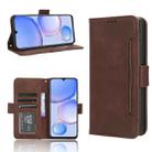 For Huawei Enjoy 60 4G Skin Feel Calf Texture Card Slots Leather Phone Case(Brown) - 1