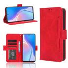 For Huawei Maimang 20 Skin Feel Calf Texture Card Slots Leather Phone Case(Red) - 1