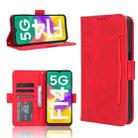 For Samsung Galaxy F14 Global Skin Feel Calf Texture Card Slots Leather Phone Case(Red) - 1