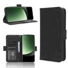 For Xiaomi 13 Ultra Skin Feel Calf Texture Card Slots Leather Phone Case(Black) - 1