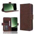 For Xiaomi 13 Ultra Skin Feel Calf Texture Card Slots Leather Phone Case(Brown) - 1
