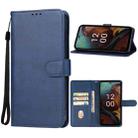 For Nokia XR21 Leather Phone Case(Blue) - 1